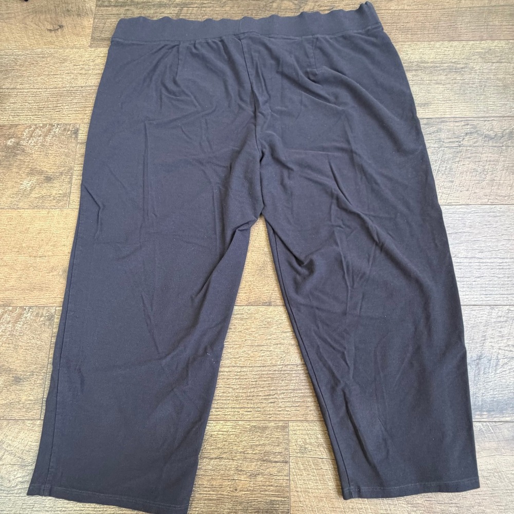 3 Pairs Eileen Fisher Cropped Leggings Women XL Black Gray Bundle - Picture 5 of 15